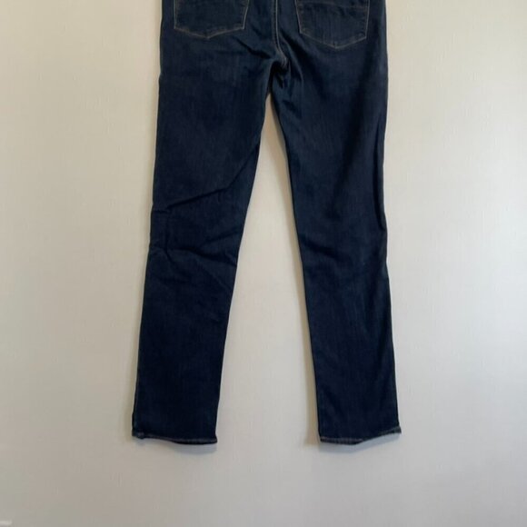 AMERICAN EAGLE Super Stretch Hi-Rise Skinny Dark Wash High Waisted Skinny Jeans - Picture 14 of 16